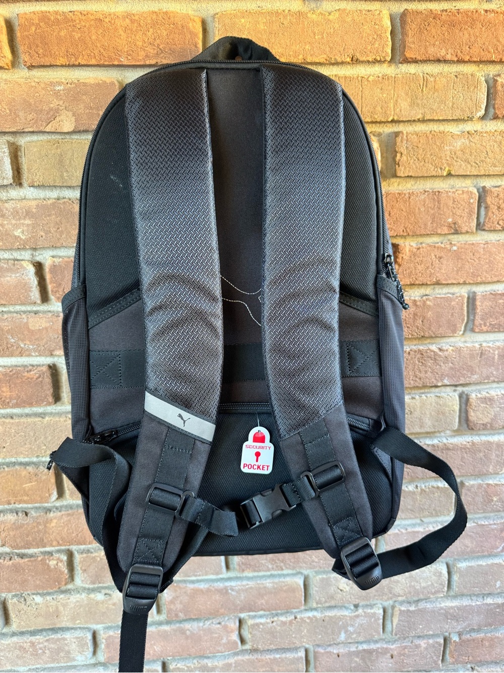 PUMA Backpack with Laptop Sleeve Inforced Base Black One Size - Picture 8 of 15